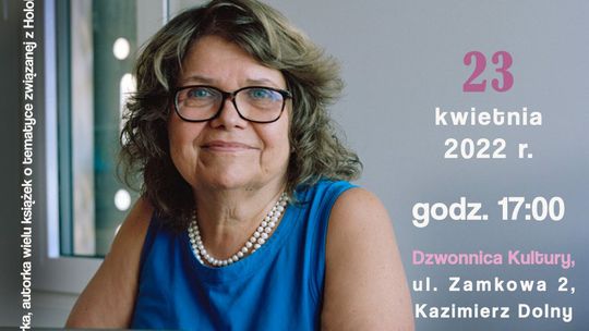 Spotkanie autorskie z Anną Bikont w Kazimierzu Dolnym