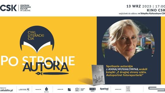 Spotkanie autorskie z Anną Musiałówną 