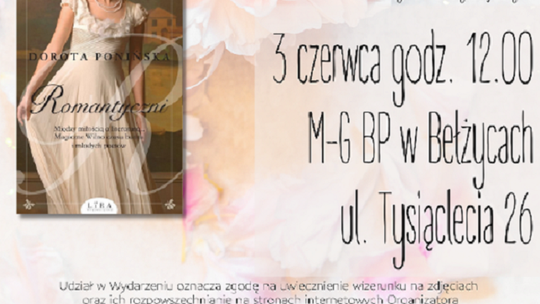Spotkanie autorskie z Dorotą Ponińską w Bełżycach