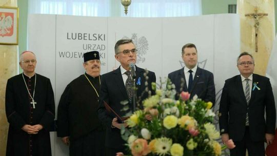 Spotkanie wielkanocne u wojewody lubelskiego. "To moje pierwsze spotkanie w takim gronie"