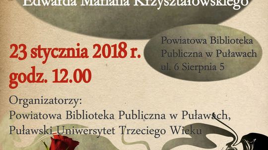 Spotkanie z Edwinem Marianem Krzyształowskim w Puławach
