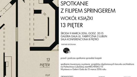 Spotkanie z Filipem Springerem w Galerii Gala