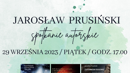 Spotkanie z Jarosławem Prusińskim w MBP