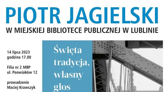 Spotkanie z Piotrem Jagielskim w MBP