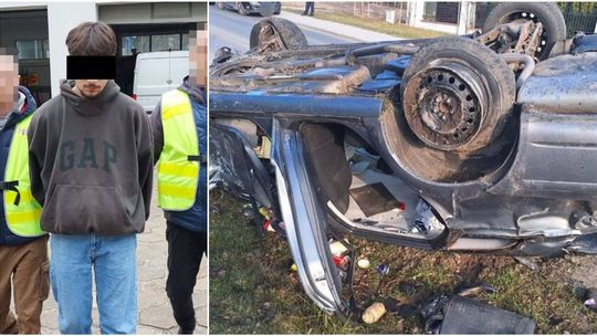 Spowodował katastrofę w ruchu drogowym. 19-latek dalej pozostanie w areszcie