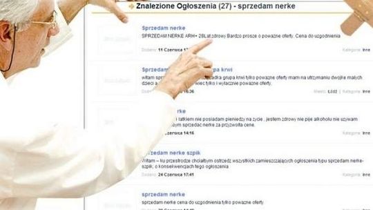 Sprzedam nerkę. Okazyjnie. Handel narządami kwitnie w internecie