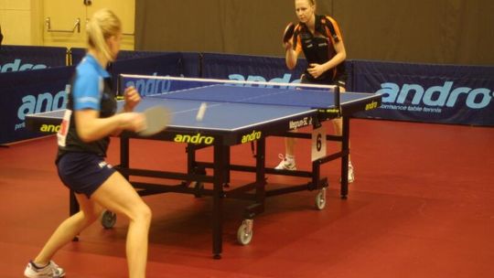 Srebrny medal Renaty Gumuły na mistrzostwach Polski w tenisie stołowym