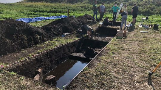 Średniowieczna fosa w grodach Czerwieńskich