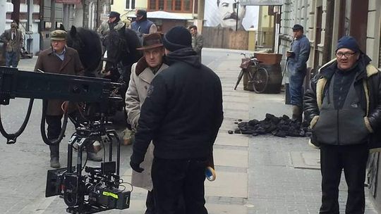 Stalin, Orzechowski. Kolejny dzień na planie filmu "Panie Dulskie"