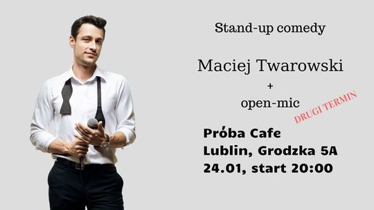 Stand-Up Macieja Twarowskiego w Próbie Cafe