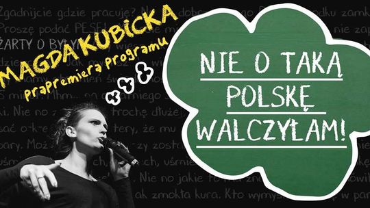 Stand-Up Magdy Kubickiej w Puławach