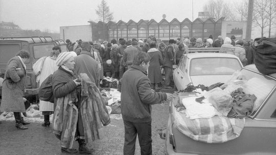Staniki na bieżni, majtki na trybunach. Lublin handlował, jak umiał