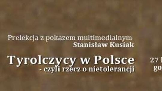 Stanisław Kusiak o nietolerancji