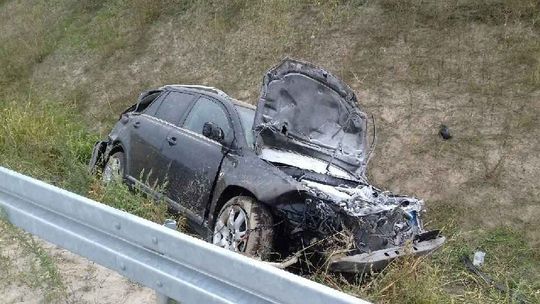 Stara Dąbia. Tragiczny wypadek na S17. Chciał ominąć przeszkodę, zginął 14-letni wnuczek