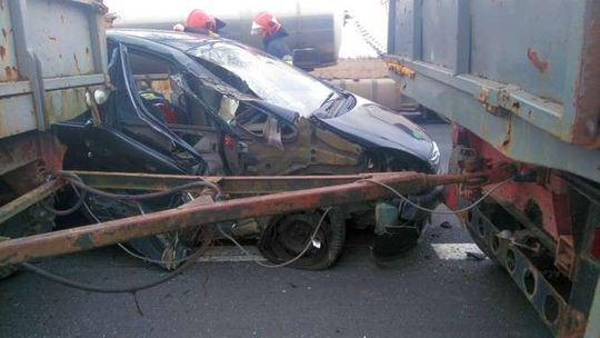 Stara Dąbia: wypadek na drodze krajowej nr 17