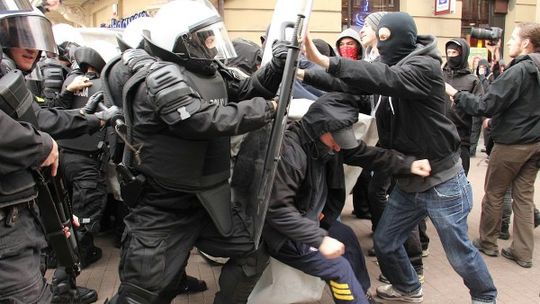 Starcia narodowców i antyfaszystów w Katowicach