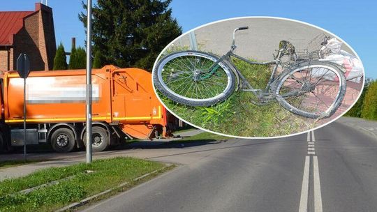 Starszy pan w szpitalu. Wjechała w niego śmieciarka