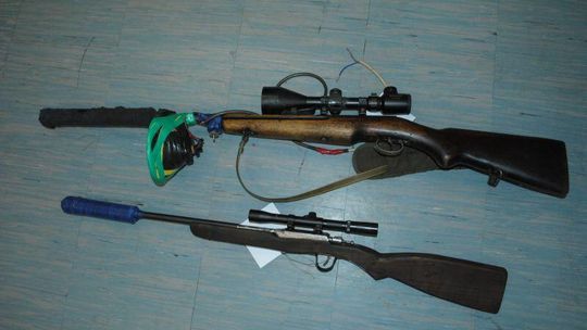 Stary Bidaczów (gm. Biłgoraj): 36-latek się zbroił. Nielegalnie