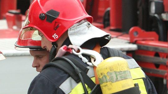 Staszic: Wielki pożar stodoły. 300 tys. zł strat