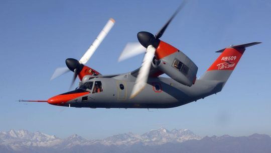 Statek powietrzny AW609 będzie montowany w Świdniku