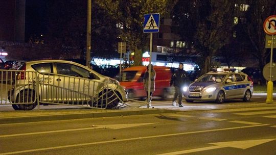 Stłuczka na ul. Lwowskiej w Lublinie