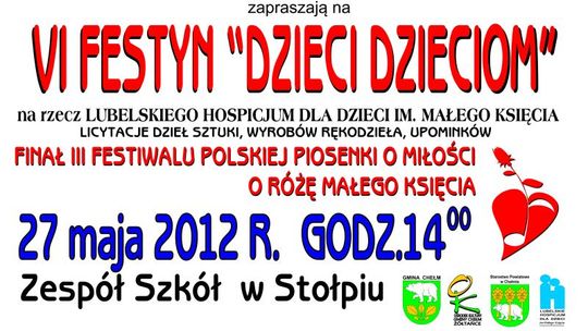 Stołpie: Charytatywny festyn \"Dzieci Dzieciom” już w tę niedzielę 