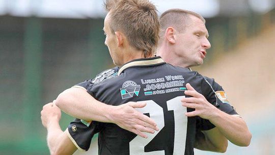 Stomil Olsztyn - GKS Bogdanka Łęczna 2:2, znowu gol Szałachowskiego