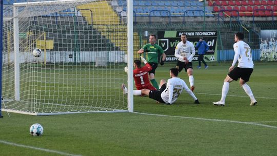 Stomil Olsztyn – Górnik Łęczna 2:1. Nie dali rady w osłabieniu