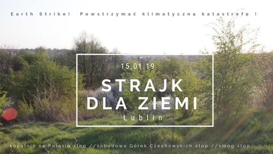 Stop smog i węgiel. Strajk dla Ziemi w Lublinie