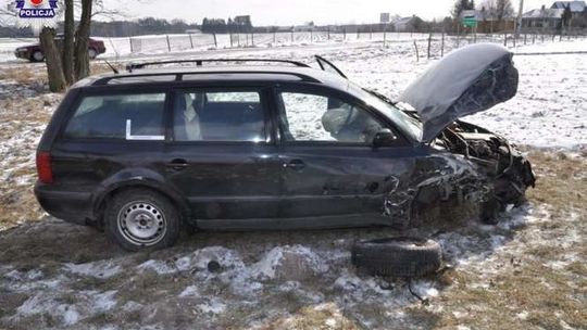 Stracił prawo jazdy po dwóch miesiącach. 18-latek doprowadził do wypadku