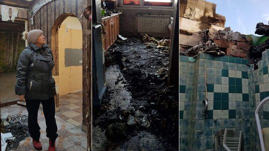 Stracili dach nad głową. "Z parteru zostały tylko ściany" [zdjęcia]