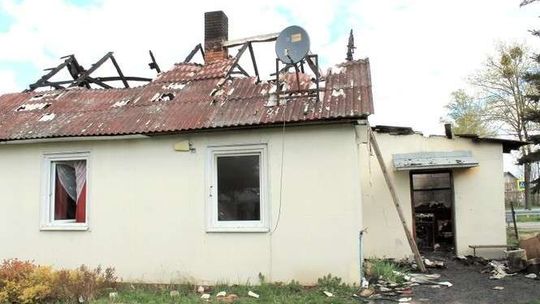 Stracili w pożarze dom. Ruszyła zbiórka dla pogorzelców z Wronowa