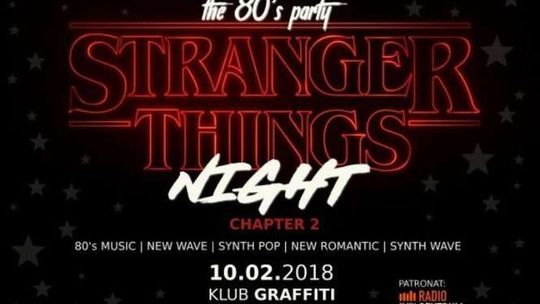 Stranger Things Night 2 w Graffiti