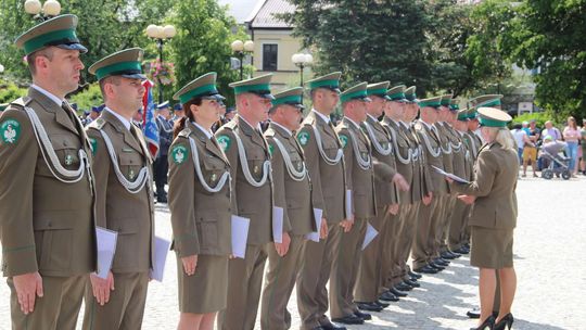 Straż Graniczna świętowała w Białej Podlaskiej. Awanse na wyższe stopnie [zdjęcia]