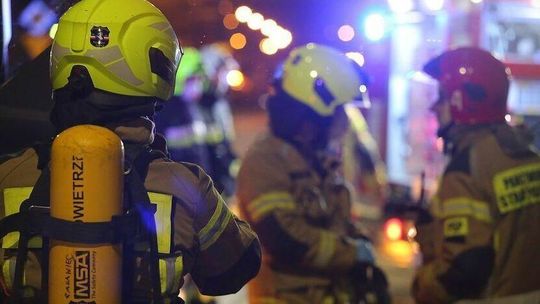 Strażacka akcja w szpitalu w Abramowicach. Ściągali też pogotowie gazowe