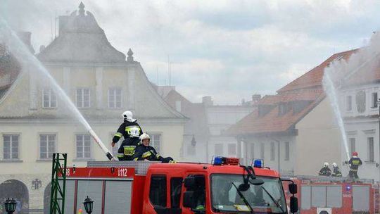 Strażacki Lany Poniedziałek w Kazimierzu Dolnym