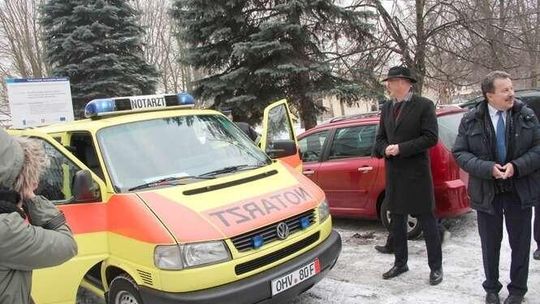 Strażacy dostali dziesiąty samochód od Niemców 