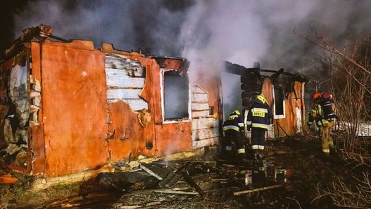 Strażacy nie mieli szans, żeby wejść do budynku. Potem znaleźli tylko zwęglone ciało