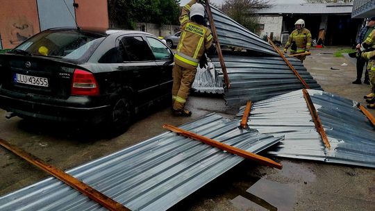 Strażacy nie świętują. Mają pełne ręce roboty