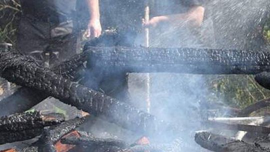 Strażacy-ochotnicy podpalali trawy. Wpadło trzech druhów