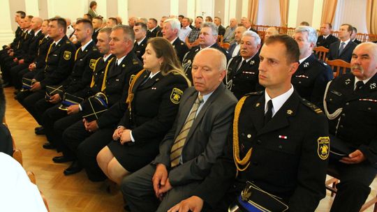 Strażacy świętowali w Puławach. Medale, odznaki i awanse [zdjęcia]