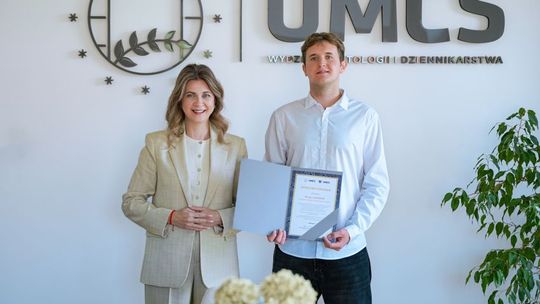 Student UMCS uratował życie kobiecie