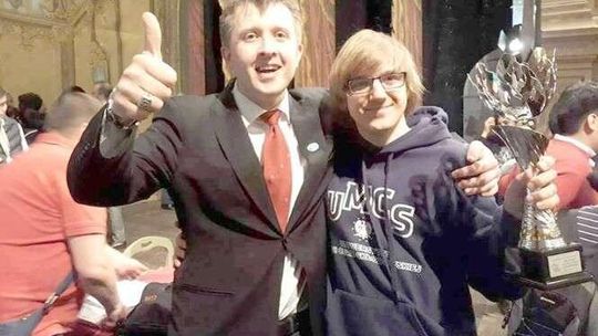 Student UMCS został szachowym mistrzem świata. Trenuje od 15 lat