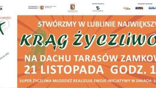 Stworzą "Krąg życzliwości" na dachu Tarasów Zamkowych