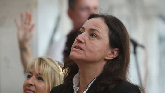 Stygmatyczka Myrna Nazzour modli się w Lublinie (foto, wideo)