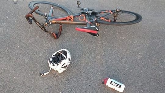 Suchowola: Kierowca samochodu nie ustąpił pierwszeństwa rowerzyście