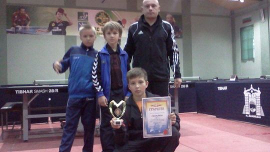 Sukcesy pingpongistów Dawida Tarnogród