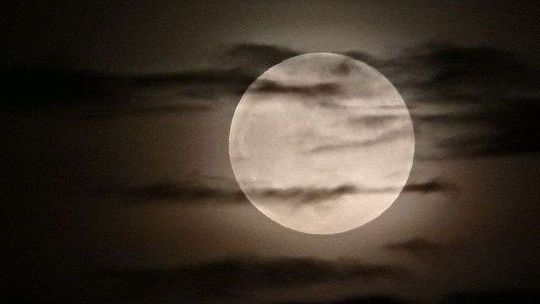 Superksiężyc 2018. Super Blue Blood Moon [zdjęcia]