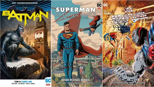 Superman nad Lublinem. Specjalna edycja komiksów z okazji 80. urodzin Batmana [okładki]