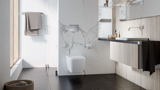 Surowość i prostota. Urządzamy elegancką łazienkę